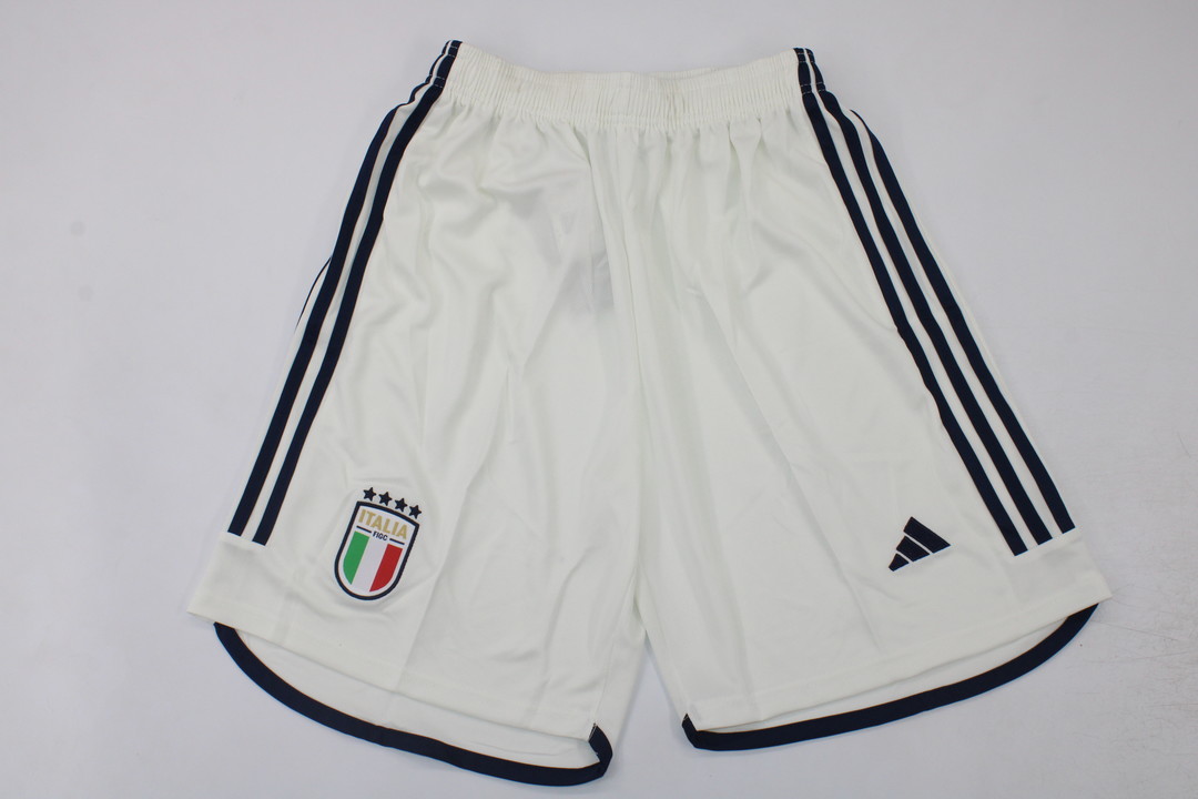 AAA Quality Italy 23/24 Away White Soccer Shorts